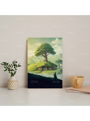 Artarilion Yüzüklerin Efendisi Hd Dijital Baskı Kanvas Tablo Trilogy Duvar Dekorasyonu Lotr Oyun Odası Salon Tablosu