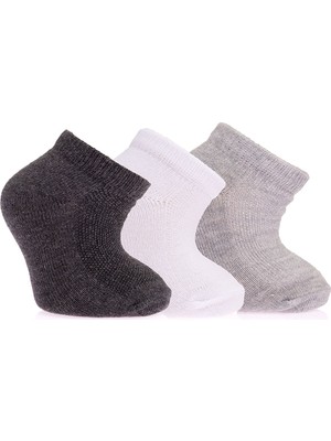 HelloBaby Erkek 3'lü Bilek Çorap Erkek Bebek