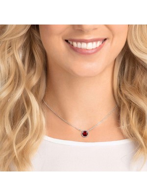 Cktjewelry Laatikui Collar De Cadena De Plata De Ley 925 Con Piedra Natal De Corte Cuadrado, Collar Con Colgante De Cristal De Diamante Blanco De Abril Para Mujeres Y Niñas (Yurt Dışından)