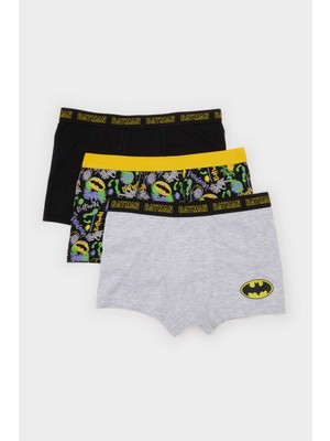 DeFacto Erkek Çocuk Batman 3'lü Boxer C2903A824AU