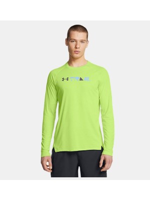 Erkek Ua Trail Run Graptic Uzun Kollu Tişört 1386707-304