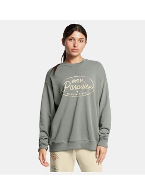 Kadın Ua Project Rock Heavyweight Bisiklet Yaka Tools Sweatshirt 1386444-709