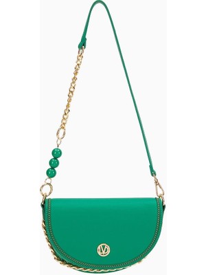 Lêvi D'or Çimen Yeşili Zincir Detaylı Omuz Çantası
