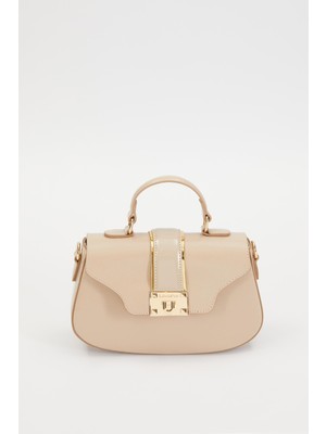 Lêvi D'or Vizon Kendinden Dokulu El Çantası