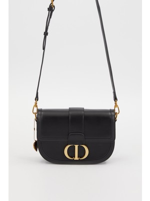 Lêvi D'or Siyah Zımba Detay Omuz Çantası