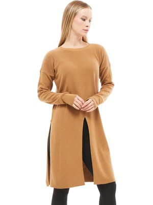 Nonamee Yırtmaçlı Modern Rahat Tunik