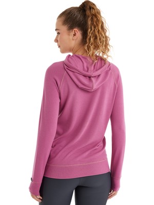 Blackspade Kadın Termal Kapşonlu Sweatshirt 2. Seviye 5938 - Pembe