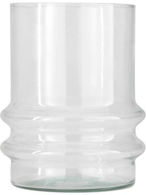 Eglo 421092 "delnıte" 23CM Yüksekliğinde 18,7cm Çapında Şeffaf Cam Vazo