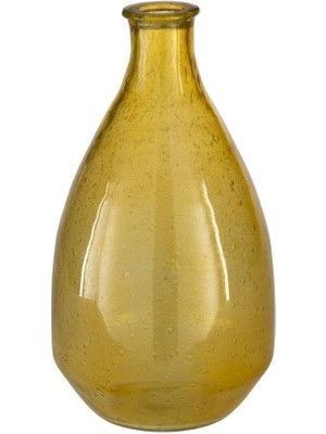 Eglo 421176  Sarı Cam Vazo 31 cm