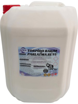 Apex Oto Torpido Parlatıcı Süt - Plastik Aksam Yenileyici ve Araba Göğüs Parlatıcı 20 kg
