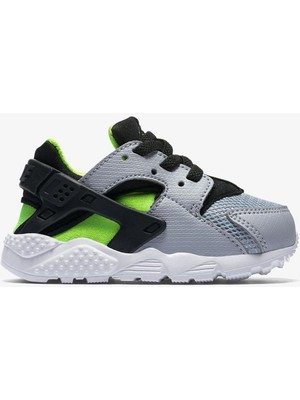 Nike Huarache Lastik Ipli Bebek Sneaker Ayakkabı Gri-Yeşil