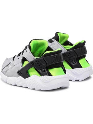 Nike Huarache Lastik Ipli Bebek Sneaker Ayakkabı Gri-Yeşil