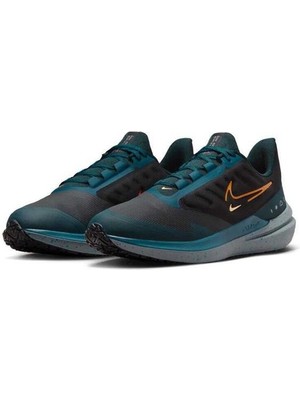 Nike Air Winflo Shield DM1106-002 Siyah & Mavi Erkek Koşu Ayakkabısı