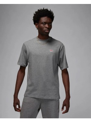 Nike Jordan Brand Classical Embroidered Small Aj1 Patch Crew Short-Sleeve Oversize Erkek Tişört