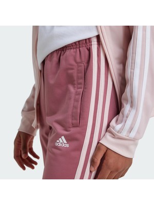 Adidas Kadın Essentials 3-Stripes Pembe Eşofman Takımı IZ3460