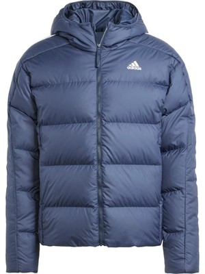 adidas Essentials Midweight Down Hooded Erkek Mont