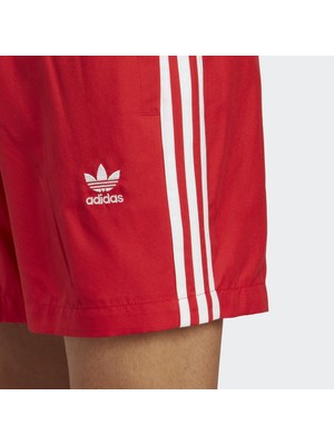 adidas Originals Adicolor Erkek Kırmızı Mayo Şort (H44768)