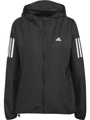 adidas AH59271 Otr Wındbreaker Kadın Yağmurluk-Ruumlzgarlık Siyah