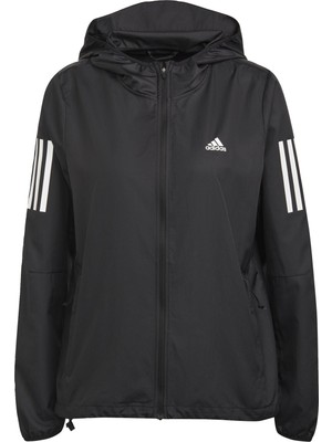 adidas AH59271 Otr Wındbreaker Kadın Yağmurluk-Ruumlzgarlık Siyah