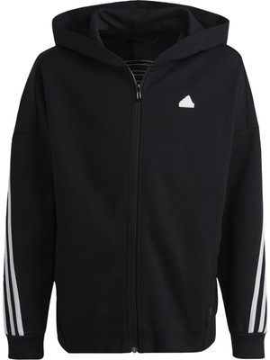 Adidas Sportswear HR6317 Future Icons 3-Stripes Full-Zip Hooded Track Top