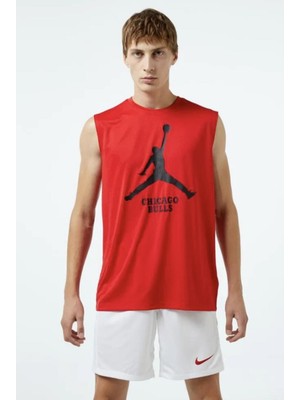 Nike Jordan Chicago Bulls Erkek Kırmızı Atlet