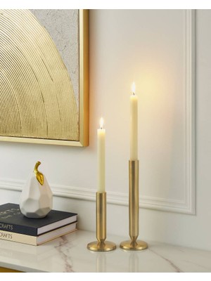 Eglo 422001 "jellıcoe" 23 cm  Yüksekliğinde Gold Alüminyum Şamdan- Mumluk