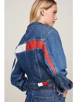 Tommy Hilfiger Kadın Claire Denim Ceket