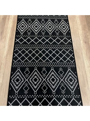 Luxess Halı Cool 405 Siyah Yıkanabilir Kilim