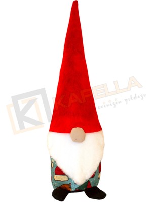 kapella yılbaşı noel baba kapı stoperi su yeşili