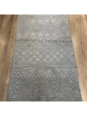 Luxess Halı Cool 405 Gri Yıkanabilir Kilim