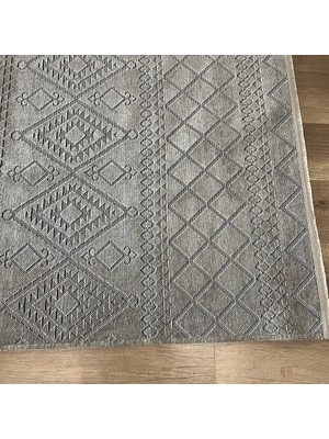 Luxess Halı Cool 405 Gri Yıkanabilir Kilim