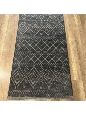 Luxess Halı Cool 405 Antrasit Yıkanabilir Kilim