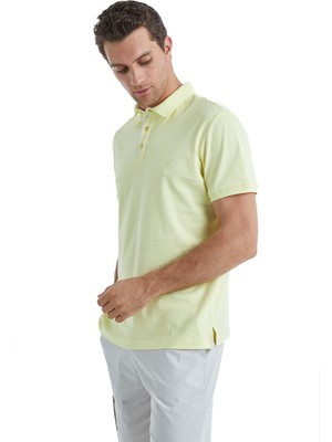 Blackspade Erkek Polo T-Shirt 40527 - Sarı