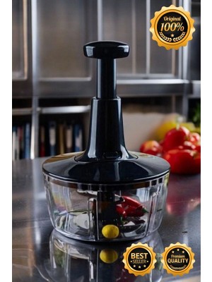 Comprox Manuel Bas Kes Xl Pratik El Rondosu El Robotu 1500ML Doğrayıcı