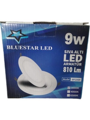 Bluestar LED 9W Sıva Altı LED Armatür 810LM Bps 3409 3000K