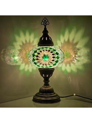 Su Damlası mozaik masaüstü lamba, dekoratif lamba, gece lambası