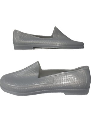 Emek Erkek Gri Bağ Bahçe Iş Için Günlük Lastik Ayakkabı EMEK023