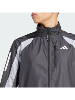 adidas Run Own The Colorblock Running Full-Zip Erkek Ceket