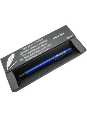 Signator® C592 Lacivert Roller Kalem | Isme Özel Kalem | Hediyelik Kalem