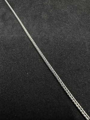 Jewel 1.2 mm Tilki Kuyruğu Gümüş Bileklik 20 cm