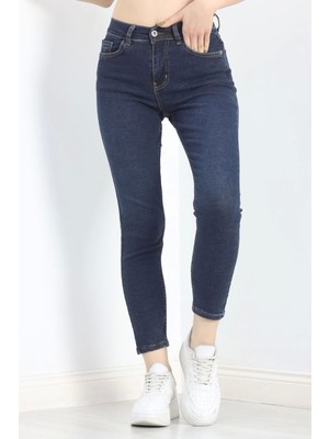 Kazax Mom Boyfriend Jeans Tintkahve  - 20432.1778.