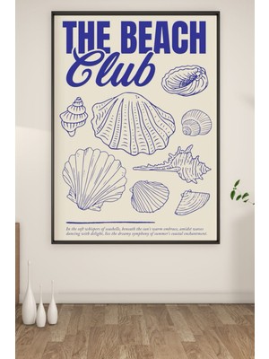 Bs Baskı A3 The Beach Club Baskılı Poster