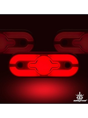 Ahmet Otomotiv Çeray Yeni Nesil Ürün Neon LED Kırmızı 12V-24V