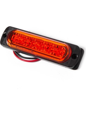 Ahmet Otomotiv 6 Ledli Sarı LED Lamba 12V-24V