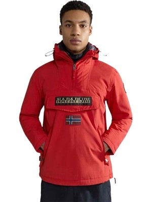 Napapijri Sportswear Rainforest Pocket Winter Half-Zip Hoodie Erkek Ceket