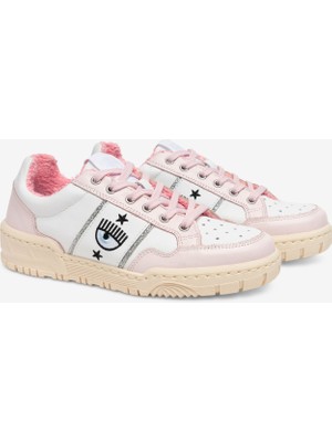 Chiara Ferragni Pembe - Beyaz Kadın Sneaker CF3003_171