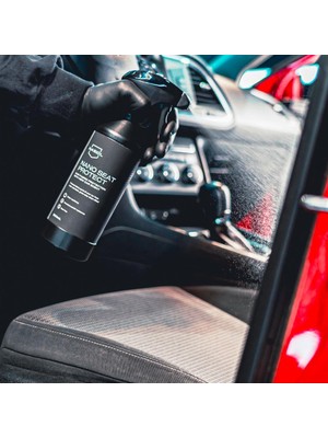 Nasiol Nano Seat Protect Araç Kumaş Yüzeyleri için Nano Kaplama-Yeni Araç Kokulu-4 Ay Dayanım-500ml