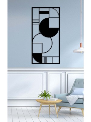 Artroya - Pac-Man Metal Duvar Tablosu - Ev Duvar Dekorasyonu - 100 X 50 - Cm -Siyah - Deco-031