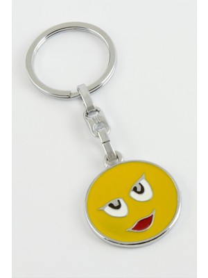 Bijuteri Net Emoji Metal Anahtarlık