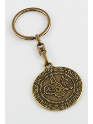 Bijuteri Net Tuğra Metal Anahtarlık